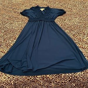 Electric blue Talbots dress - woman’s Small